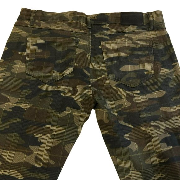 Decibel Slim Fit Camo Stretch Pant 36/32 Mens Casual Wear - Picture 6 of 9